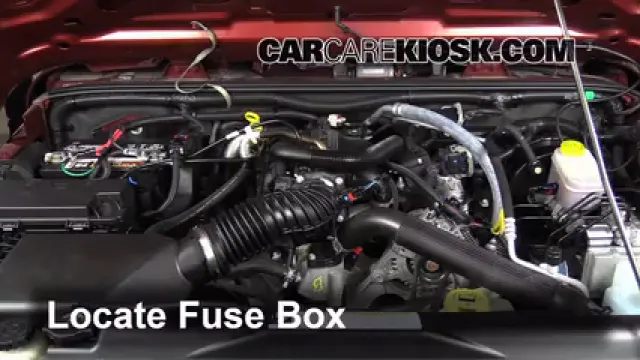 2010 Jeep Wrangler Unlimited X 3.8L V6 Fusible (motor) Cambio